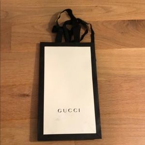 Gucci paper bag